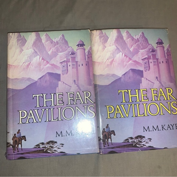 The Far Pavilions Vol. 1 & 2 by M. M. Kaye (1978, Hardcovers w/ DJs) - Picture 1 of 4